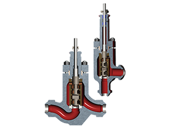 تصویر  Masoneilan 78400 / 18400 Series LincolnLog™ Anti Cavitation Valve