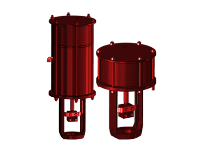 تصویر  Masoneilan Type 51/52/53 Pneumatic Piston Actuators